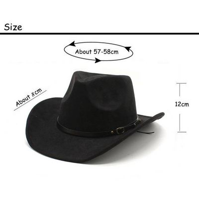 Western Cowboy Jazz Felt Hat