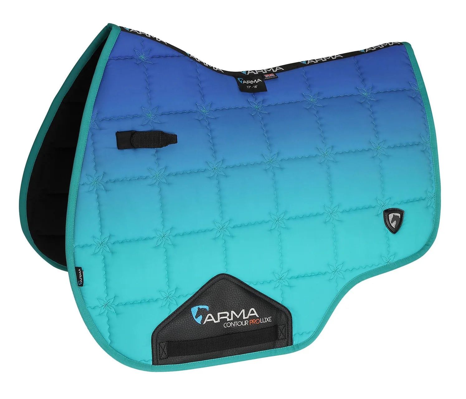 Arma Ombre Saddle Pad, Color: blue-1