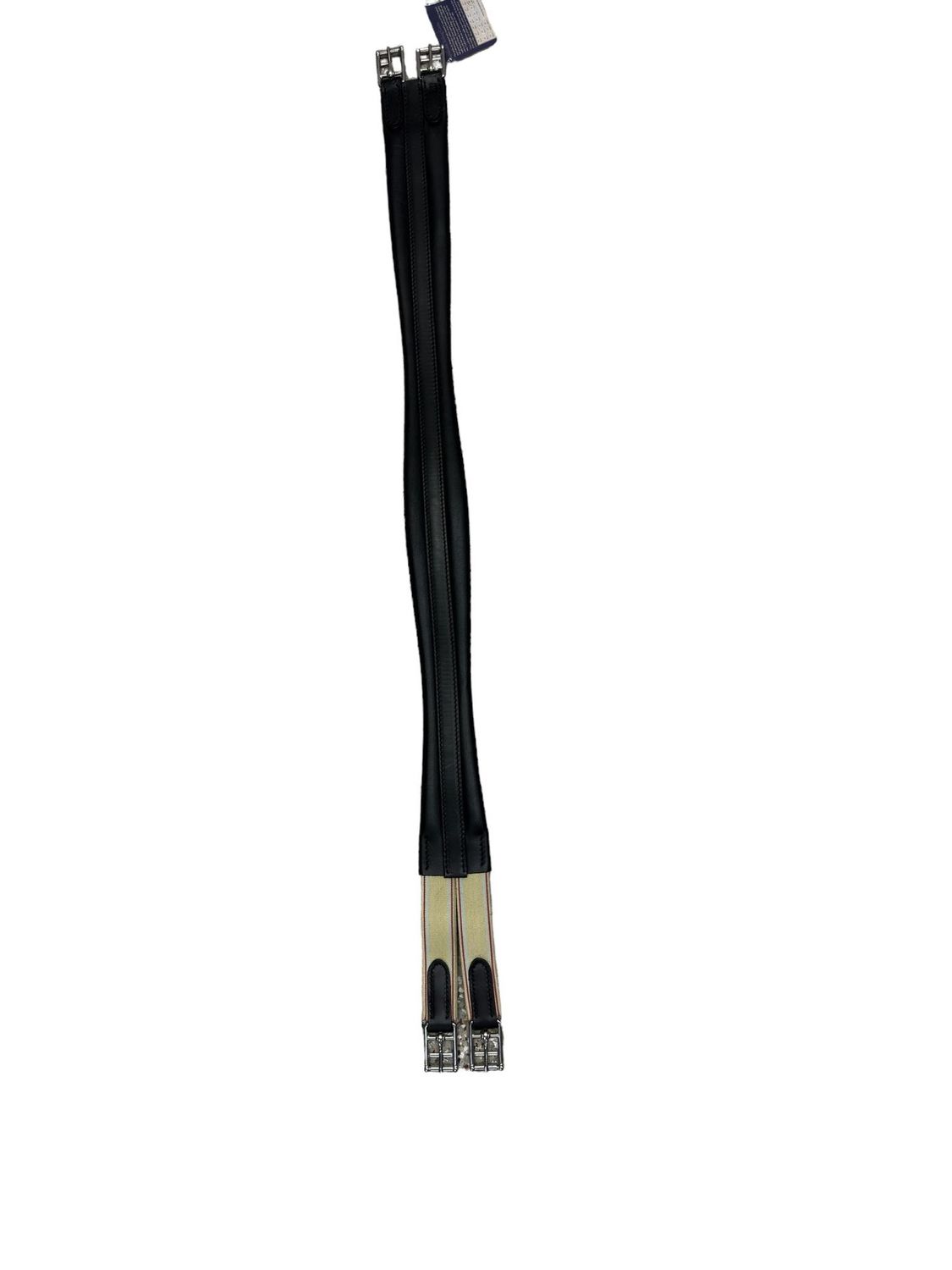 Barnstable Contour Girth with Roller, Color: Black, Size: 48"