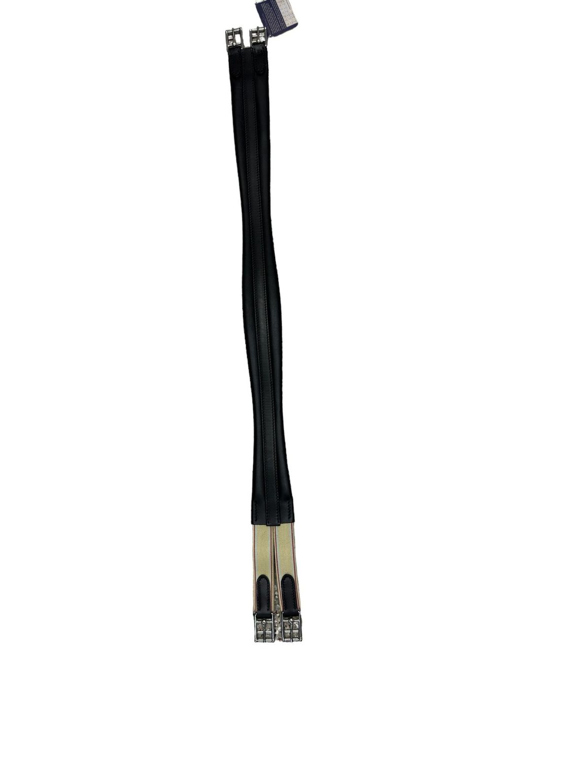 Barnstable Contour Girth with Roller, Color: Black, Size: 48"