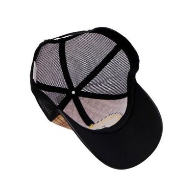 Bronzed Emblem Ostr Leather Charro Cap