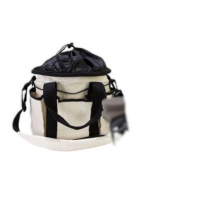 Canvas Drawstring Grooming Tote