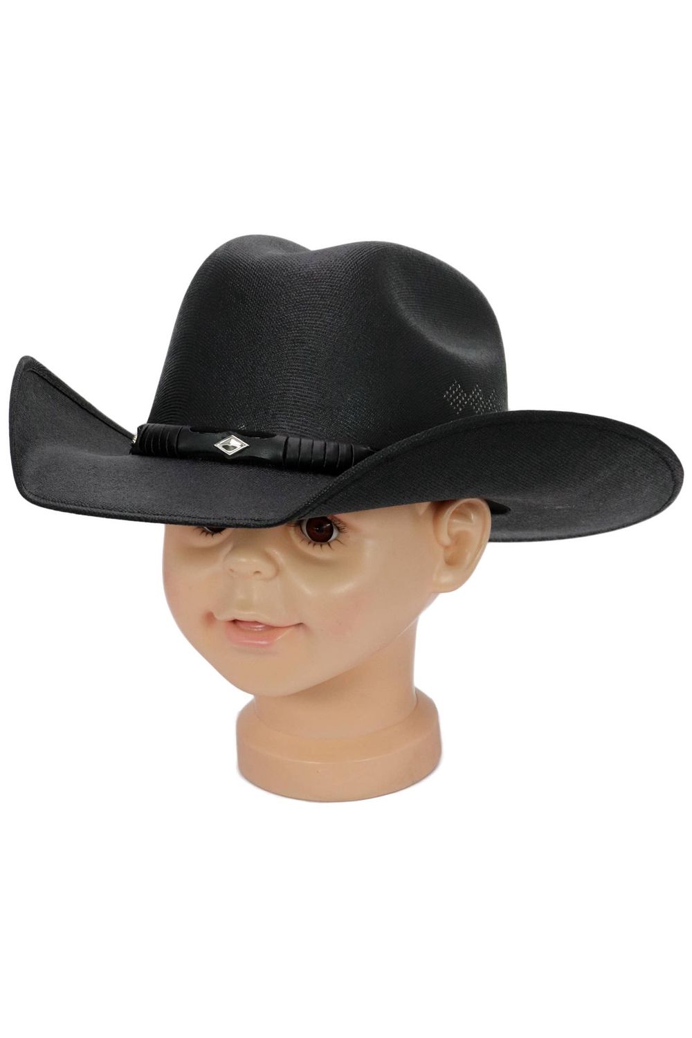 Kids Cowboy Hat, Color: BLK