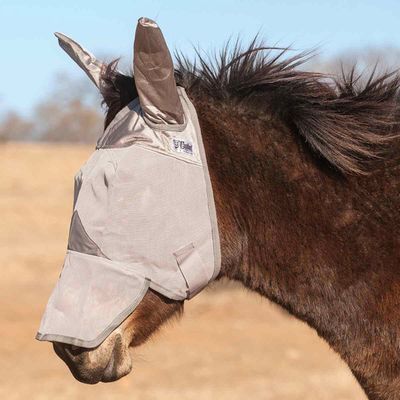 Crusader Long Nose Mule Fly Mask w/ Ears