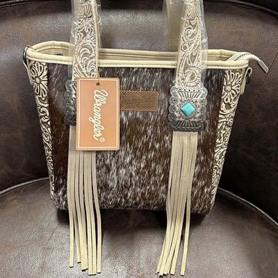 Wrangler Hair-On Cowhide bag