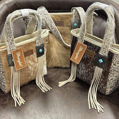 Wrangler Hair-On Cowhide bag