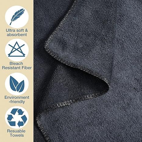 Barn Towel, Color: BLACK