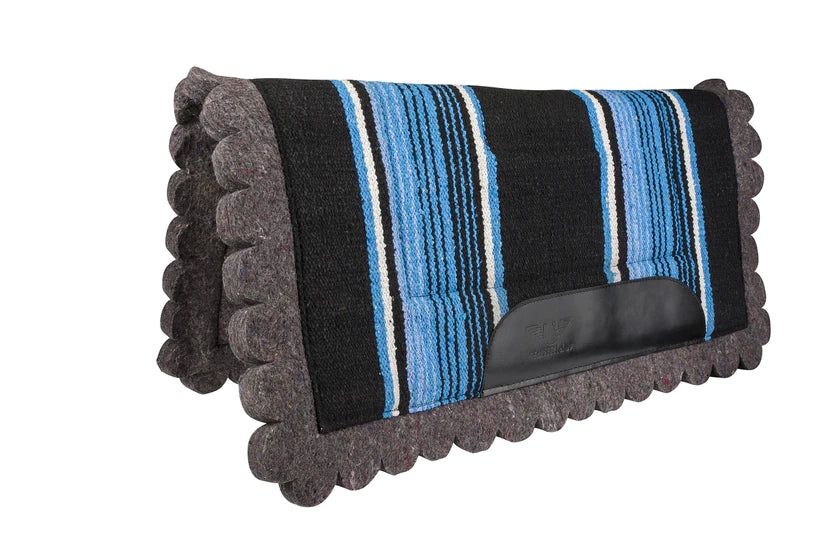 Cheyenne Acrylic Felt Saddle Pad, Color: AQUA