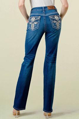 14 Stretchy Women's Bling Jeans