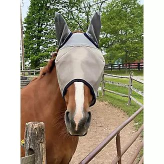 Fly Mask w/ Ears and Reflective Trim