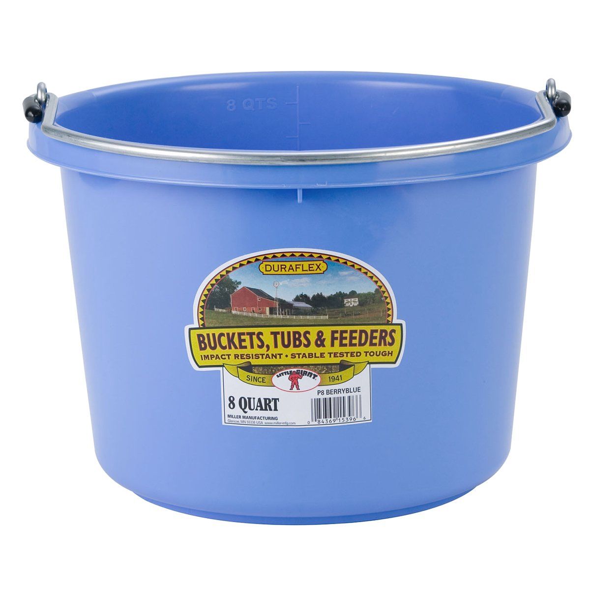 DuraFlex Bucket 8 qt, Color: BBLU