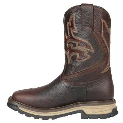 El General Men's Brown Work Boot - BOTA TRABAJO