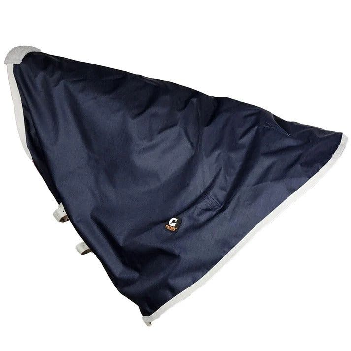 Delta 600D Waterproof Neck Cover, Color: navy, Size: M
