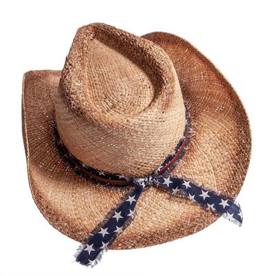 Dusty Straw Cowboy Sun Hat
