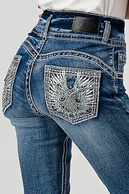 16 Stretchy Skinny Women's Bling Jeans