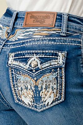 704 Bootcut Stretchy Women's Bling Jeans