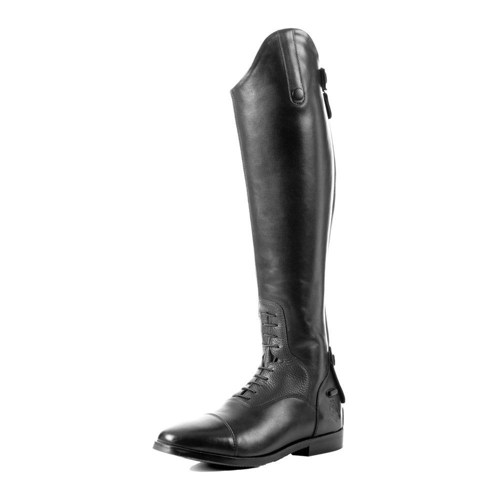 Karolina Women's Leather Field Boots, Color: BLK, Size: 8R