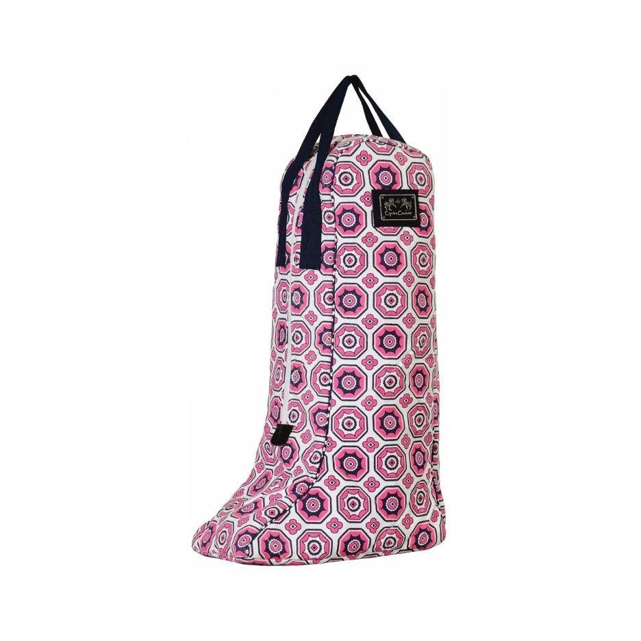 Equine Couture Kelsey Equestrian Boot Bag, Color: hot-pink-1