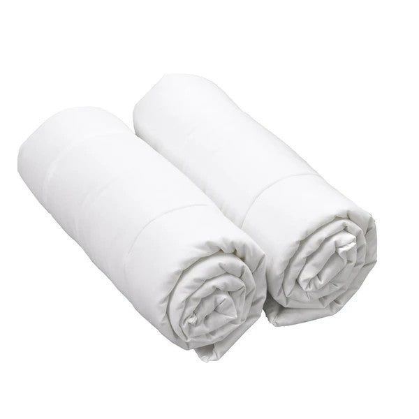 Pillow Wraps, Color: WHT, Size: 12 X 34