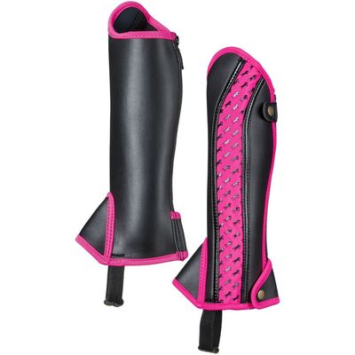Eq Kids Half Chaps w/ Horse Motif