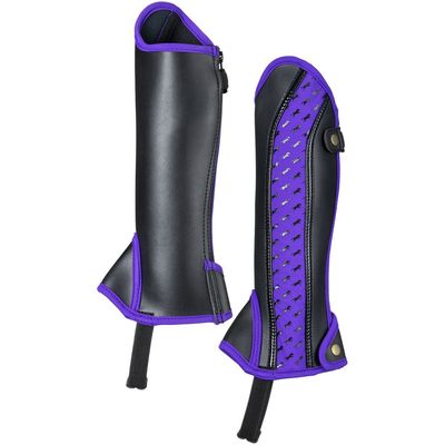 Eq Kids Half Chaps w/ Horse Motif