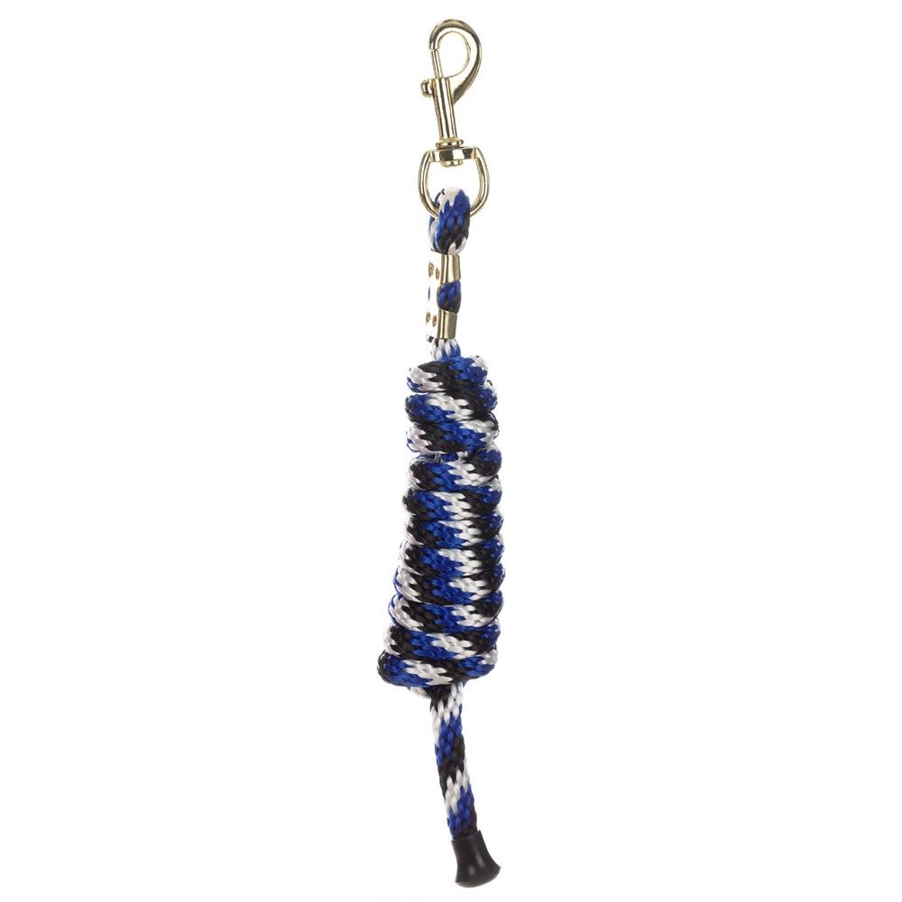 Equinavia Stella Poly Snap Lead Rope, COLORS: Blue/Black/White