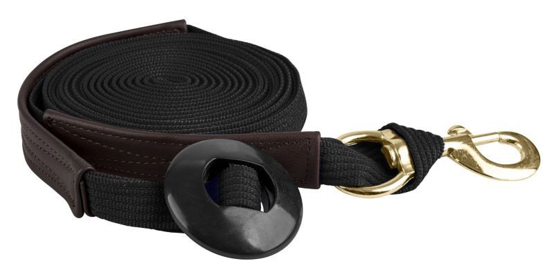 Gatsby® Cotton Lunge Line 25ft, Color: Black