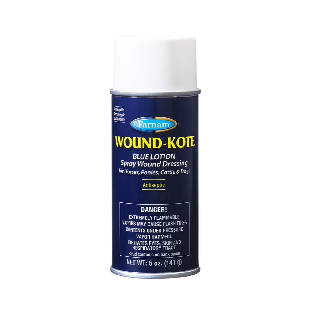 Farnam® Wound-Kote Blue Lotion Spray Wound Dressing, Size: 5 oz