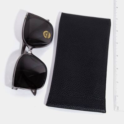 Faux Leather Sunglasses Sleeve