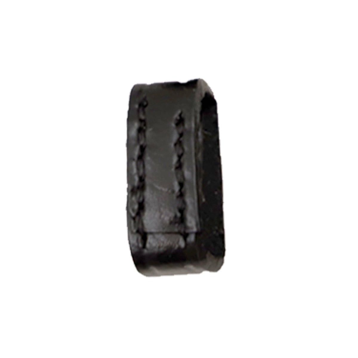 GE Leather Bridle Keepers, Color: Black, Size: 1/2"