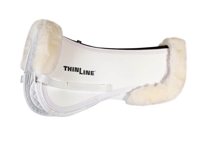 Expressions-Color Changing Trim Half Pad, Color: White, Size: Large
