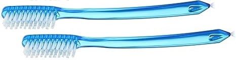 Extra Firm Small Scrub Brush, Color: Blue