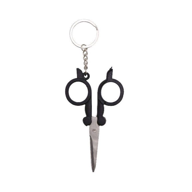 Folding Scissors Key Chain, Color: AS SHOWN, Size: ONE SIZE