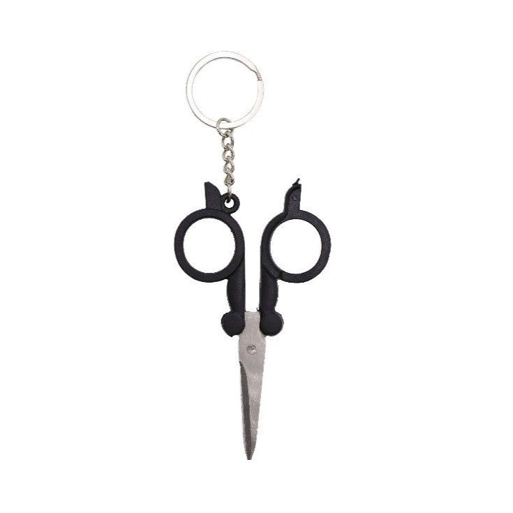 Folding Scissors Key Chain, Color: AS SHOWN, Size: ONE SIZE