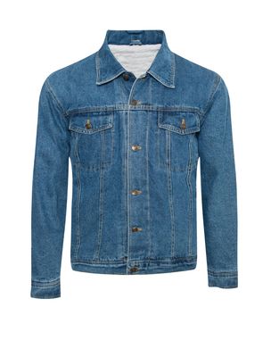 Generation XYZ - MEN'S DENIM JACKET SHERPA LINING