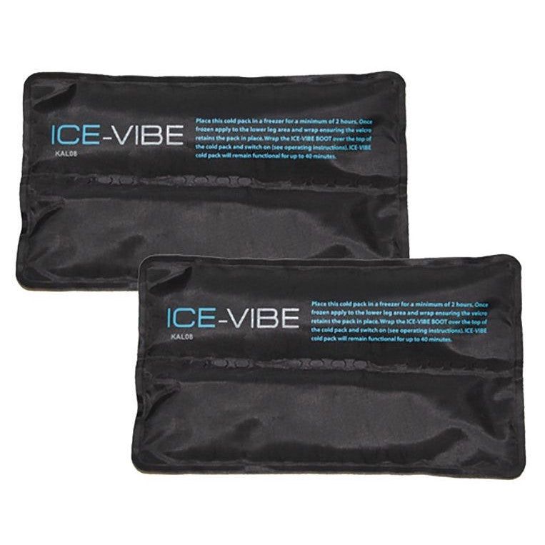 HW Ice-Vibe® Cold Packs, Color: Black/Aqua, Options: Hock Cold Packs