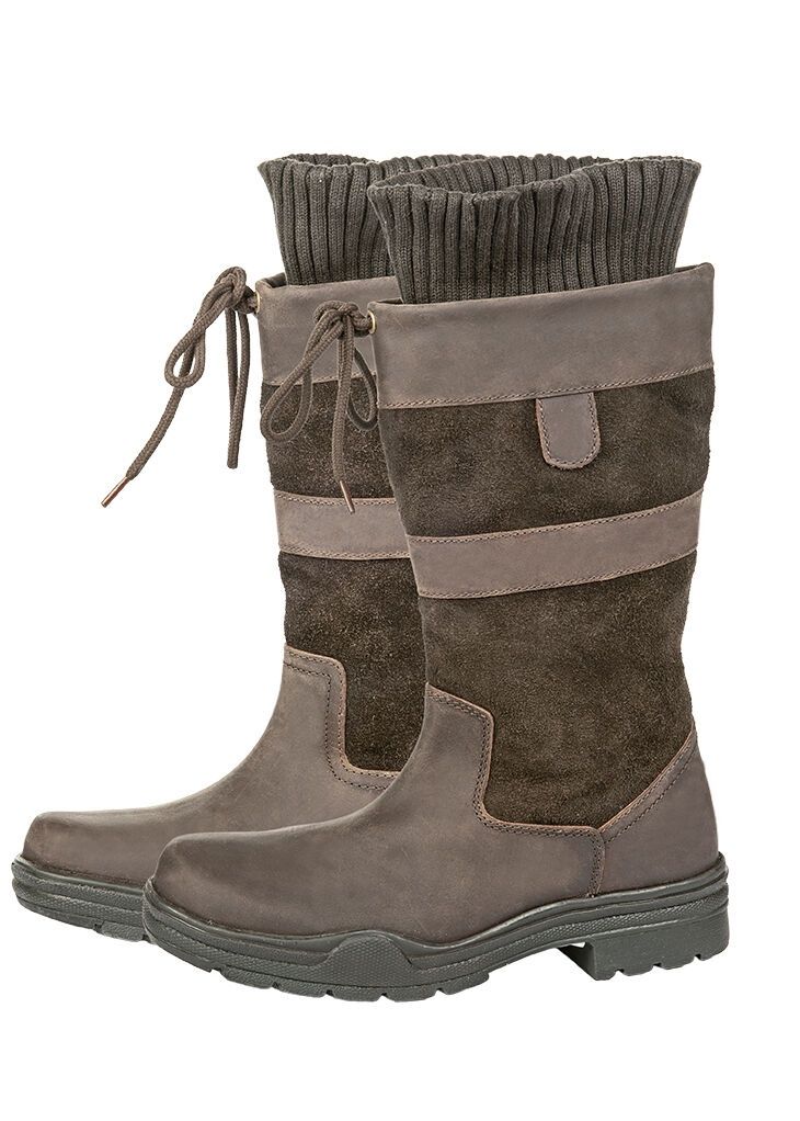 HKM Belmond Spring Fashion 3/4 Boots, Color: dark-brown, Size: EU 36/ US 6