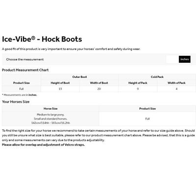 HW Ice-Vibe® Hock Wrap (1pr)