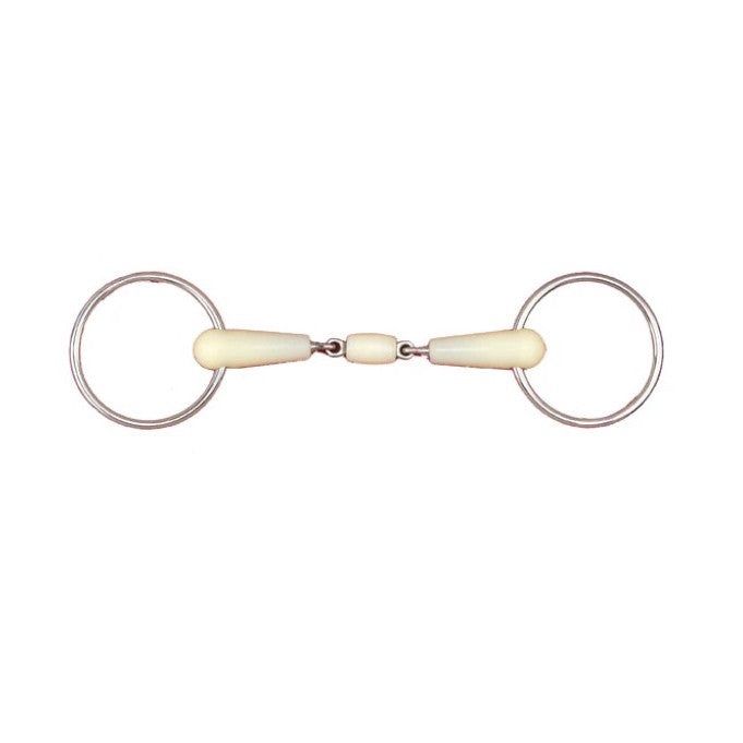 Happy Mouth® Double Jointed Loose Ring w/ Roller, Size: 5"