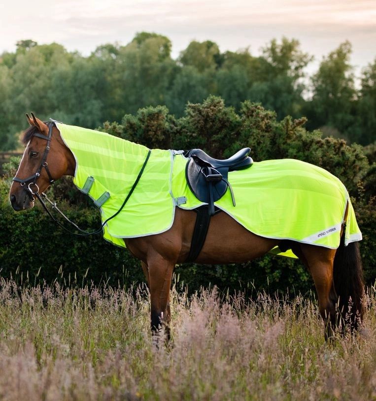 Horseware® Amigo® Flyrider, Color: Flourescent Yellow, Size: S