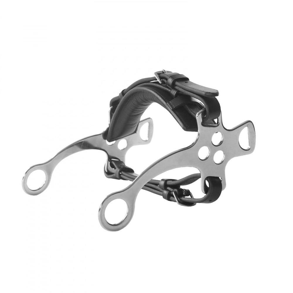 Horze Leather Hackamore, Color: black-2