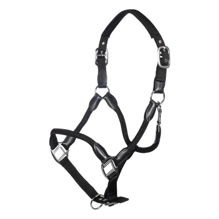 HKM Carlotta Halter, Color: Black, Size: Cob
