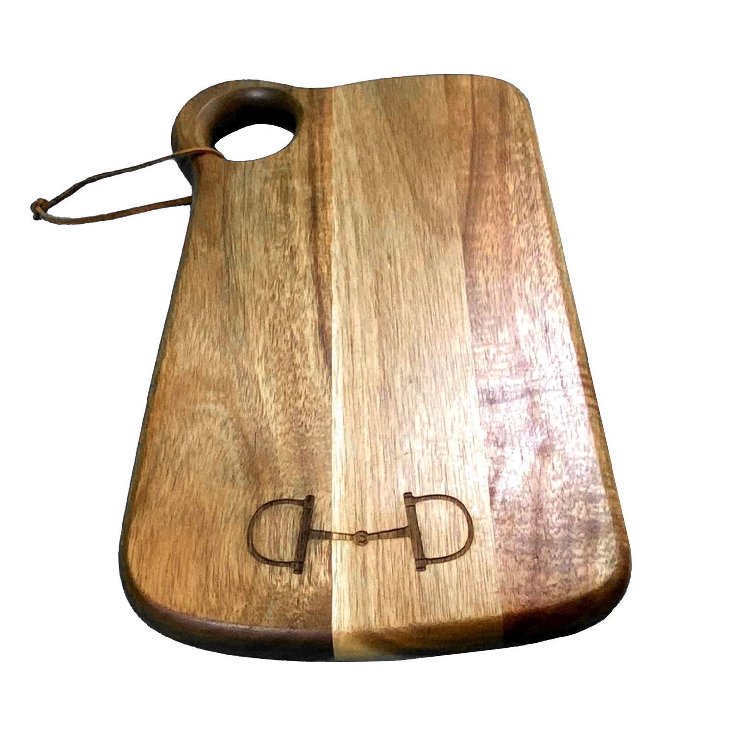 HorseHairz Equestrian Small Charcuterie Boards, Engraving Style: Snaffle