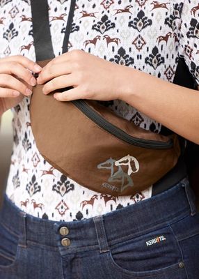 In Hand Hip Pack with Horse Graphic