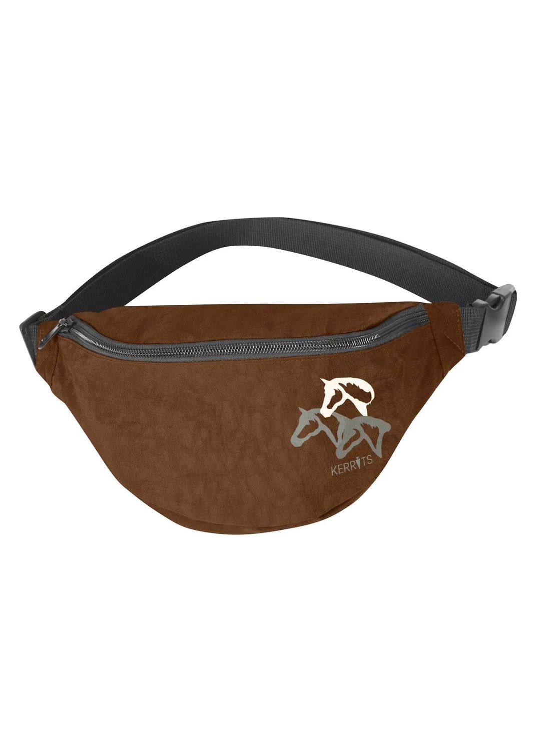 In Hand Hip Pack with Horse Graphic, Color: BAY BROWN HORSE