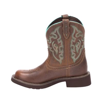 Justin Women's Gemma Round Toe Western Boot