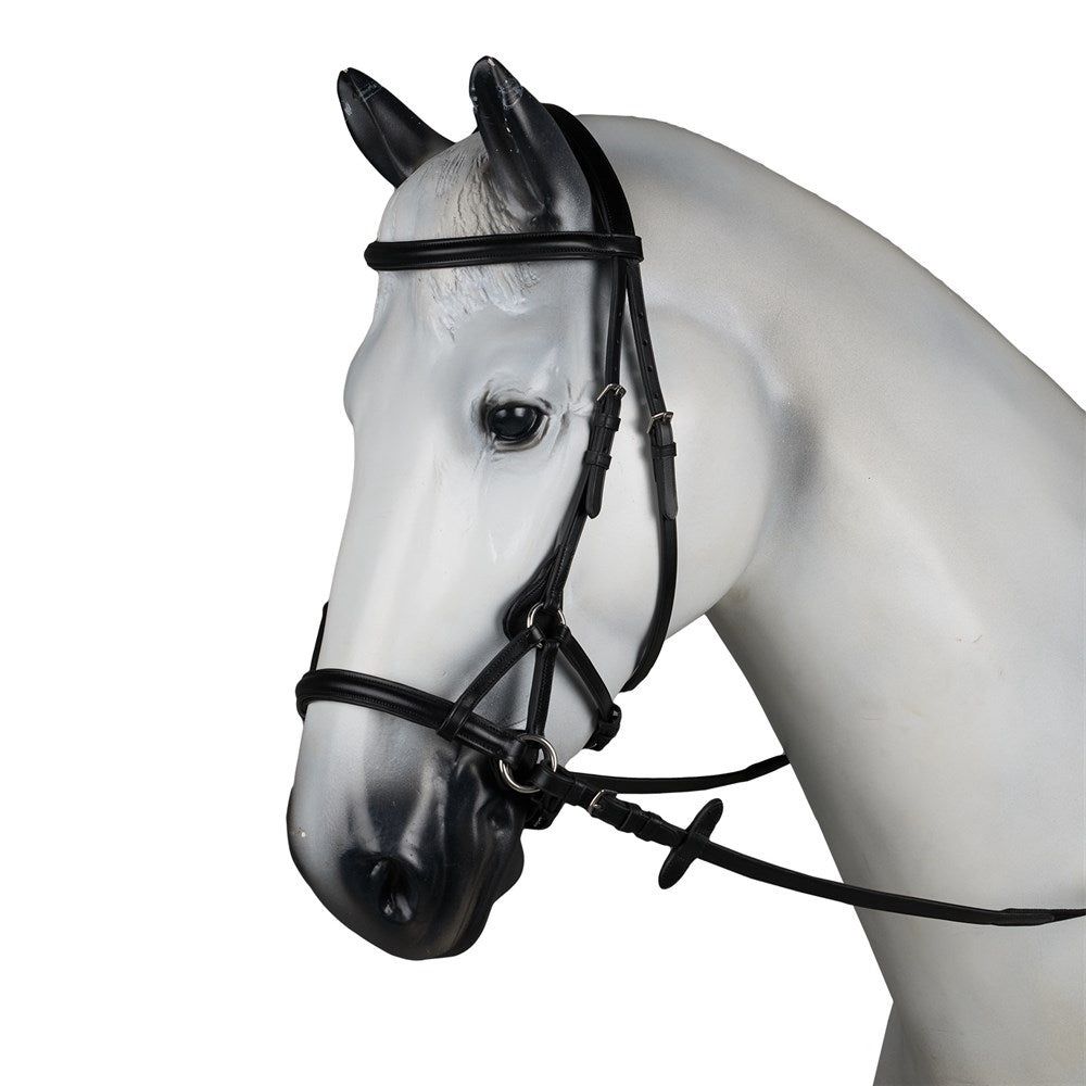 Horze Denver Bitless Bridle, Color: Black, Size: Horse (F)
