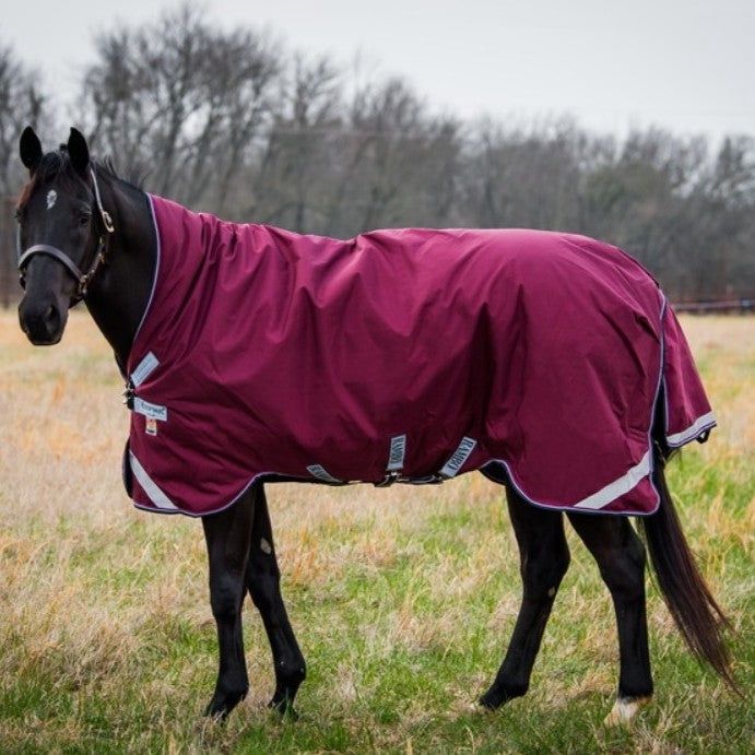 KHS-E Rambo® Wug Lite T/O Blanket, Color: burgundy, Size: 84"
