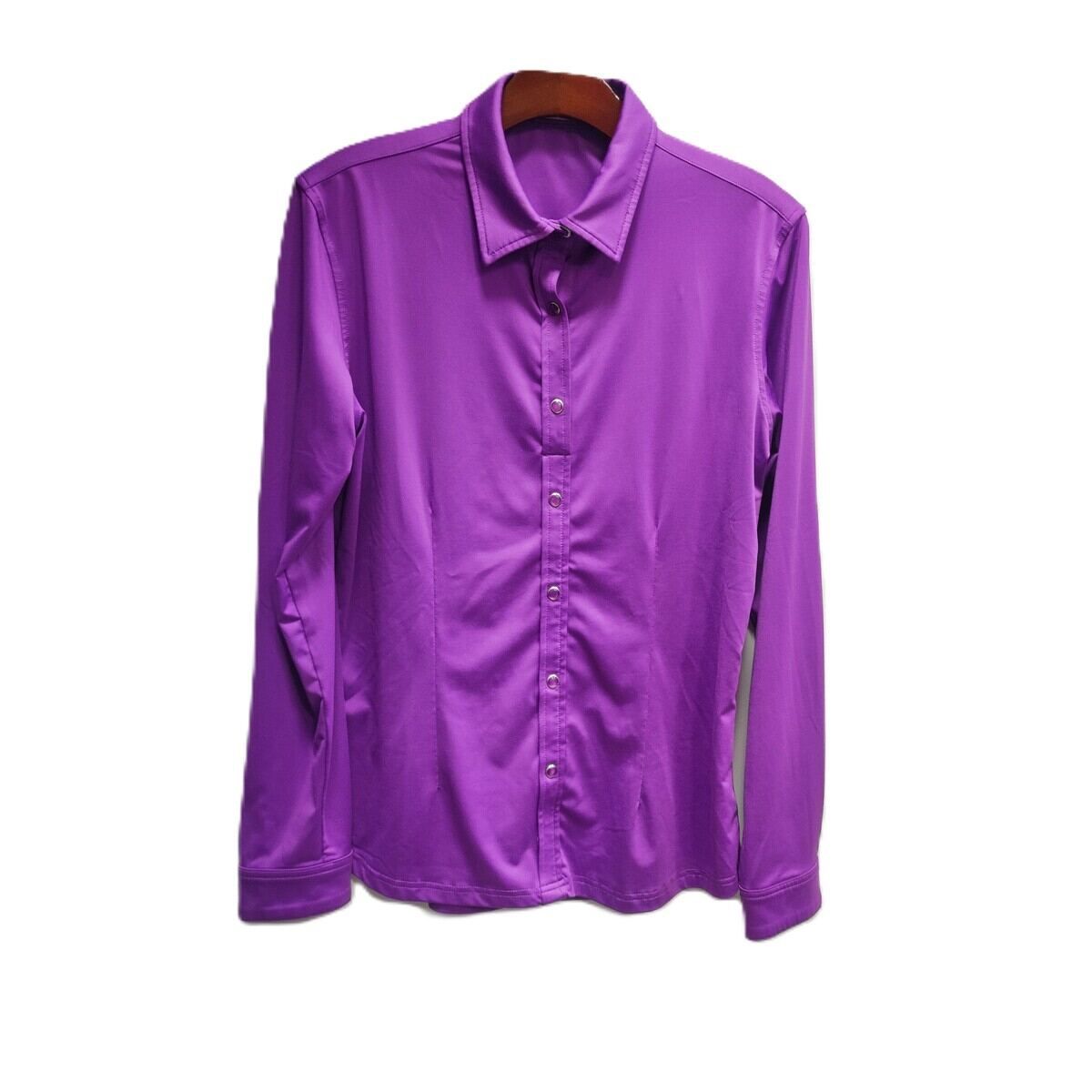 KHS-E Ranch Dress'n Rodeo Shirt M, Color: purple-1, Size: m