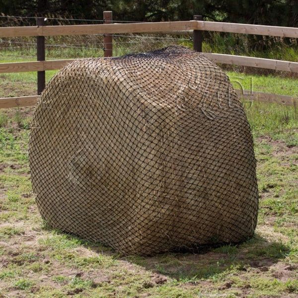 Hay Chix® Large Bale Net - 4', Color: oat, Mesh Opening Size: 1 3/4" Original